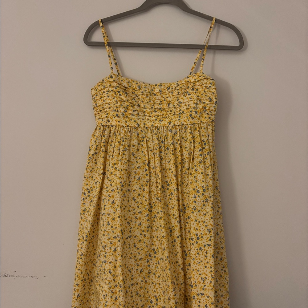 GAP Floral Yellow Sundress
